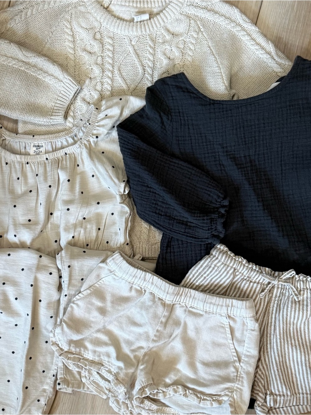 Toddler Girl • Neutral bundle • size 2T / 24 mo.